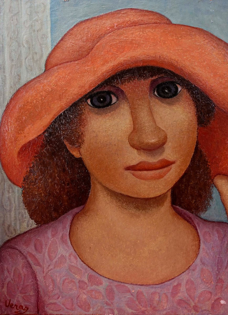 Lucienne Verag (1914-1994) - At The Window --photo-3