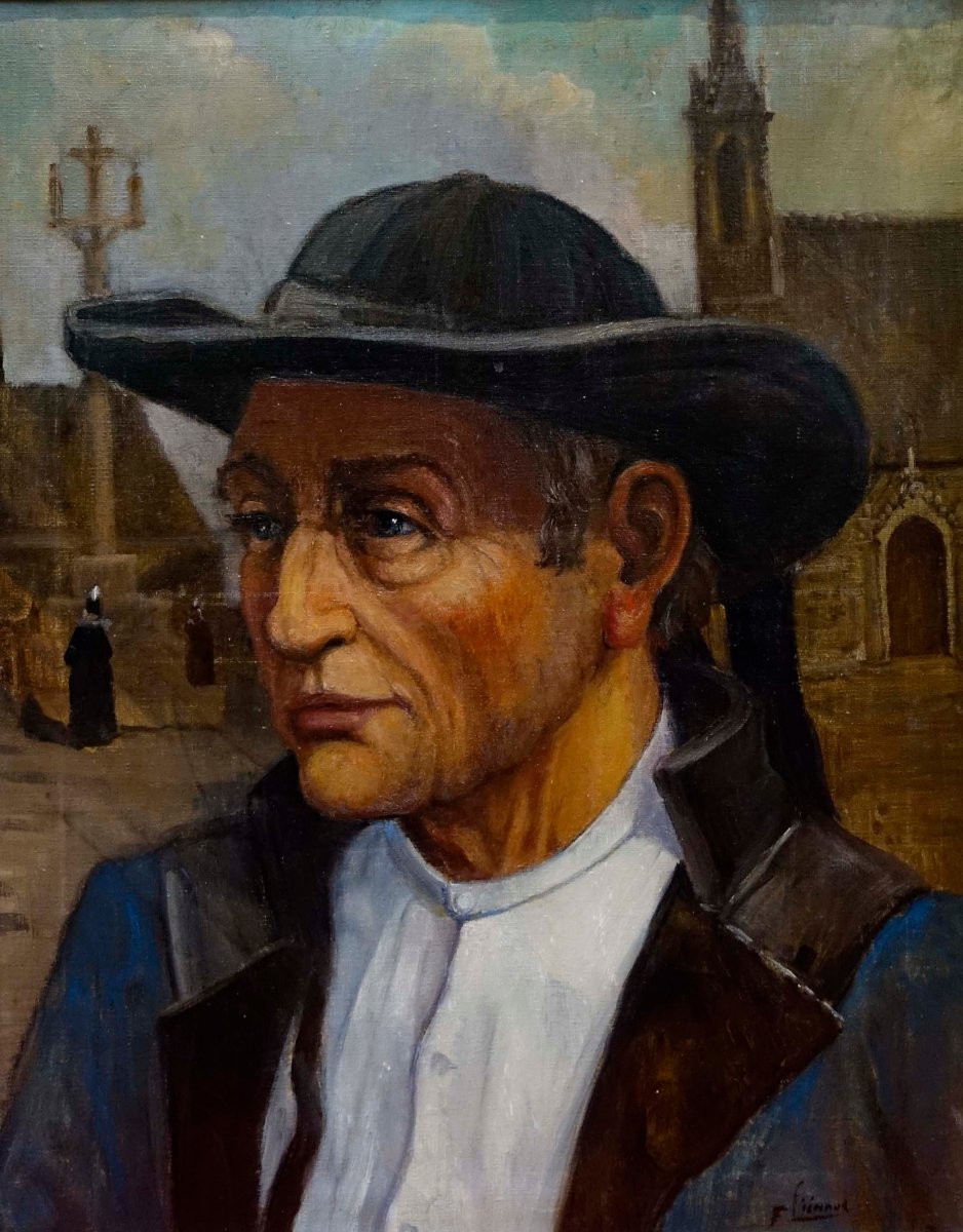 Fernand Liénaux (1897-1980) - Breton 1930 - -photo-2