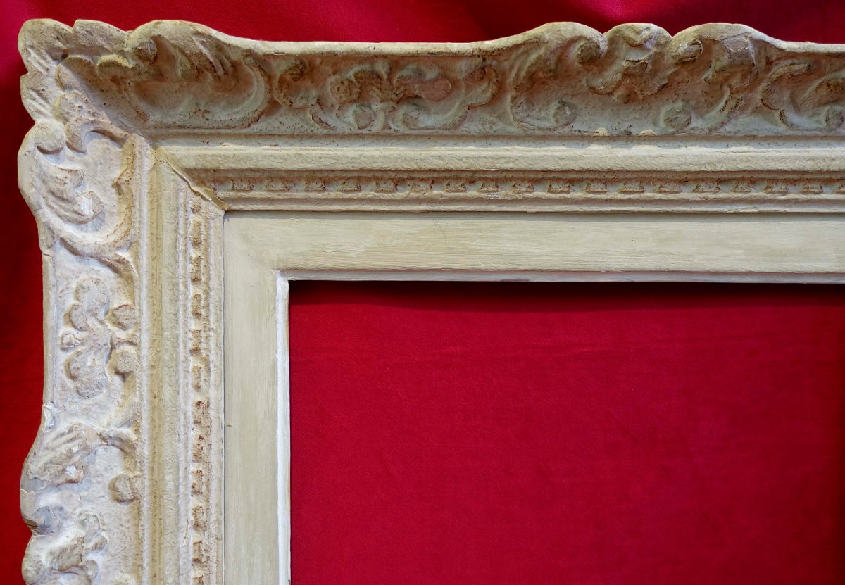 Montparnasse Frame 6f - 41x33cm - Carved Wood --photo-3