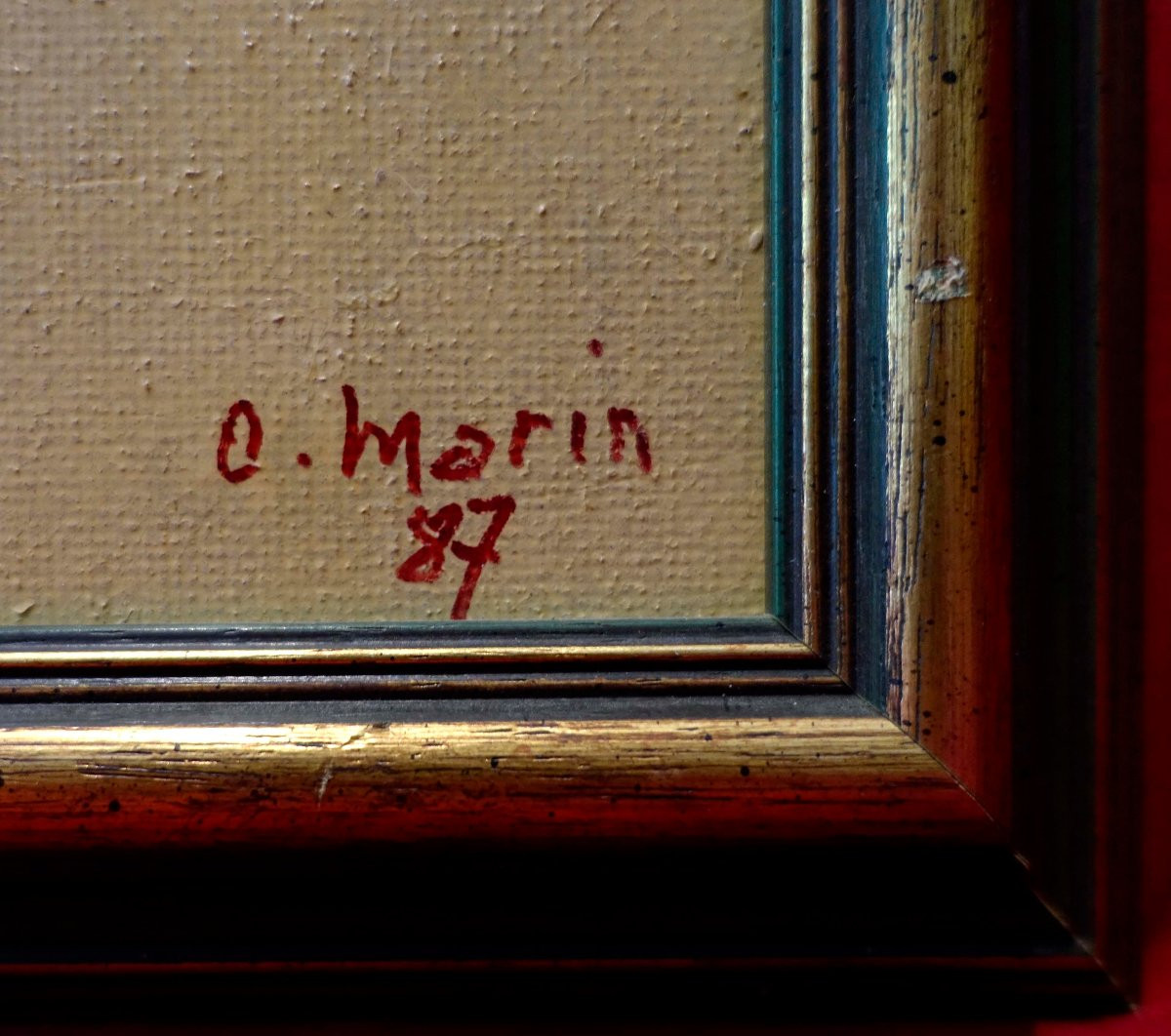 Oscar Marin (1909-1994) - Les Baigneuses - -photo-3