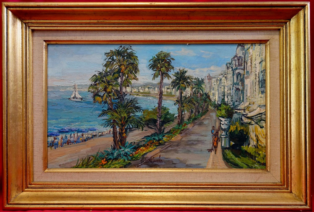 Monique Lebret-cuneo (1920-?) - Nice 1960 -