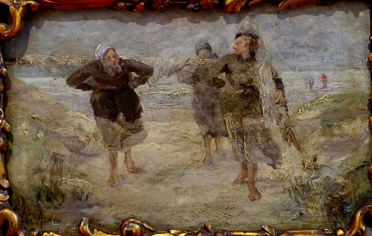 L&eacute;onie Arden (1860-1904) - Les Ramasseuses 1885 --photo-2