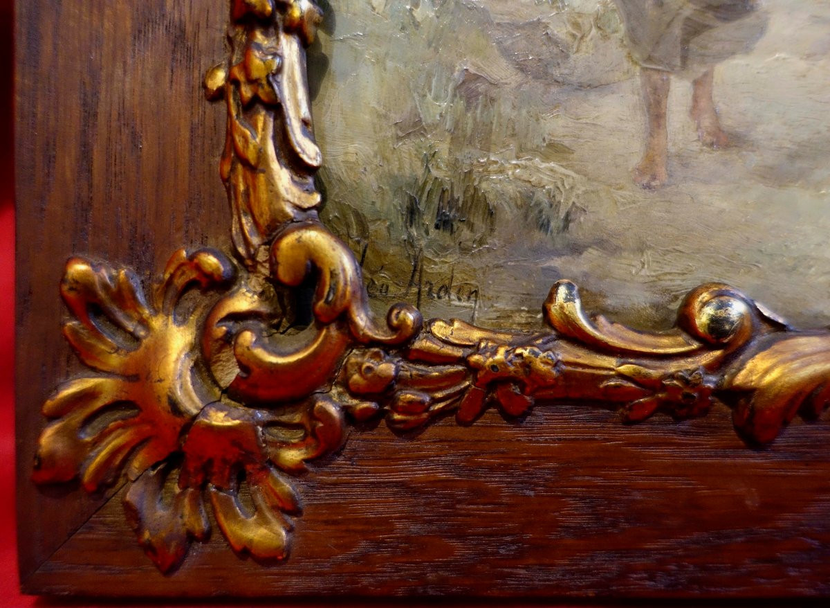 L&eacute;onie Arden (1860-1904) - Les Ramasseuses 1885 --photo-1