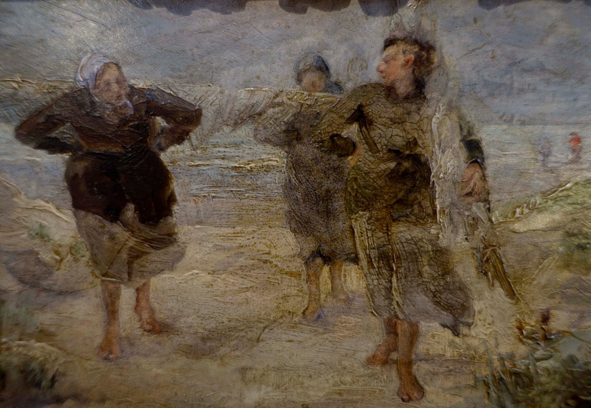 L&eacute;onie Arden (1860-1904) - Les Ramasseuses 1885 --photo-3