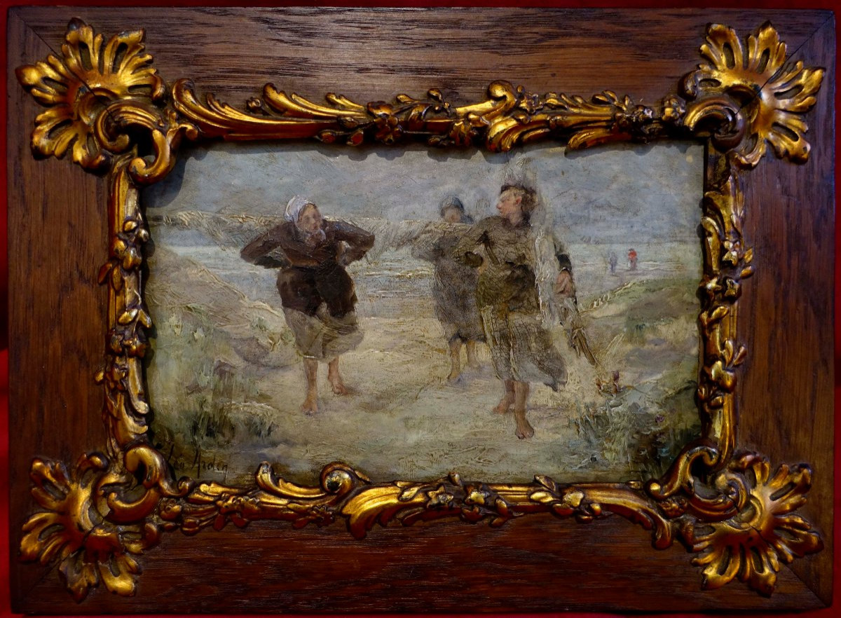 L&eacute;onie Arden (1860-1904) - Les Ramasseuses 1885 --photo-4