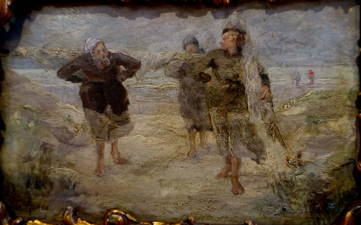 L&eacute;onie Arden (1860-1904) - Les Ramasseuses 1885 --photo-5