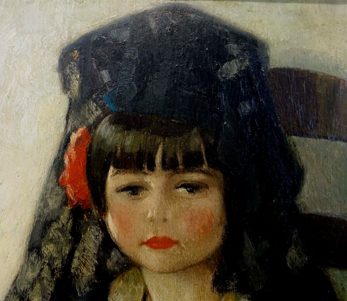 René De Pauw (1887-1946) - La Petite Andalouse 1920 --photo-1