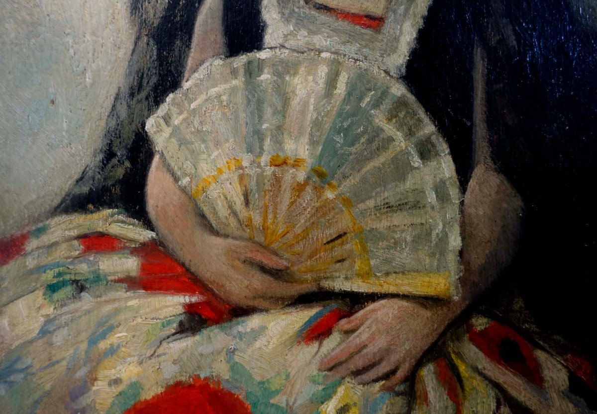 René De Pauw (1887-1946) - La Petite Andalouse 1920 --photo-2