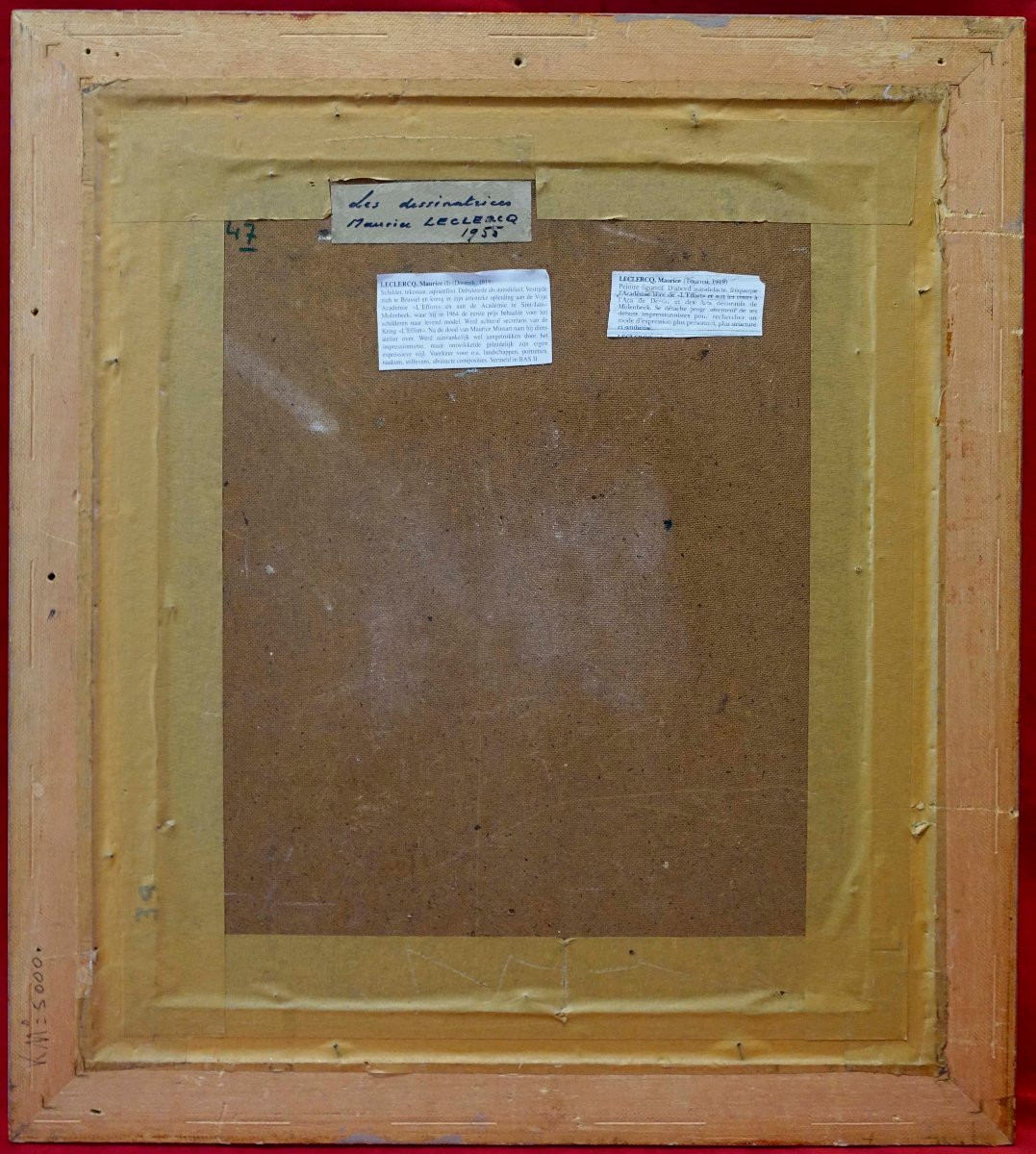 Maurice Leclercq (1919-2014) - At The Workshop 1955 --photo-2