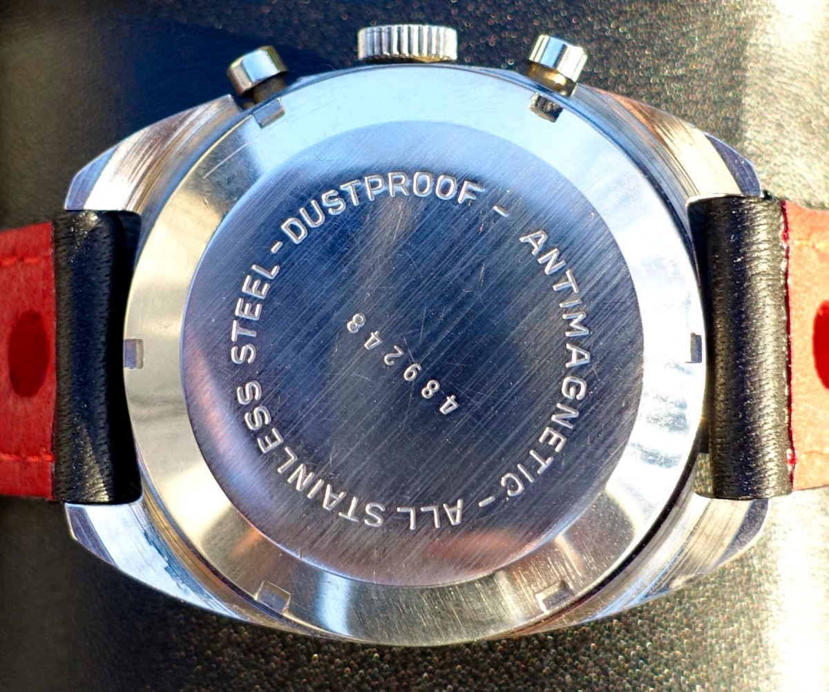 Chrono Sandoz 1970 - Valjoux 7733 - Cadran Surf Board --photo-1