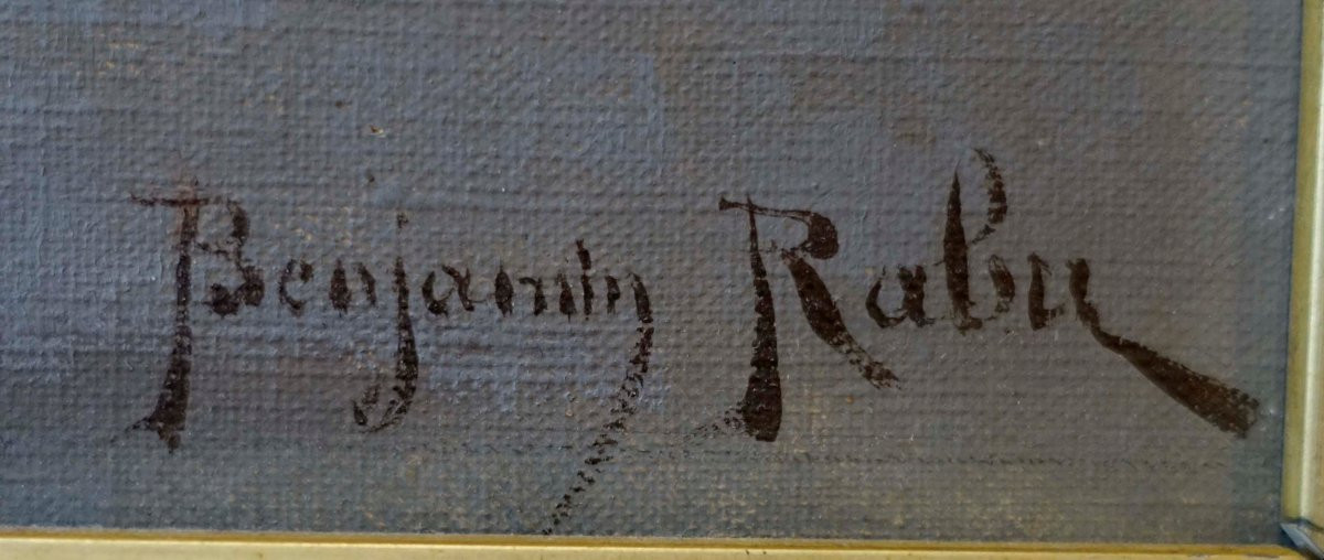 Benjamin Rabu - Les Bateleurs 1885 -  Foire d'Agen --photo-4