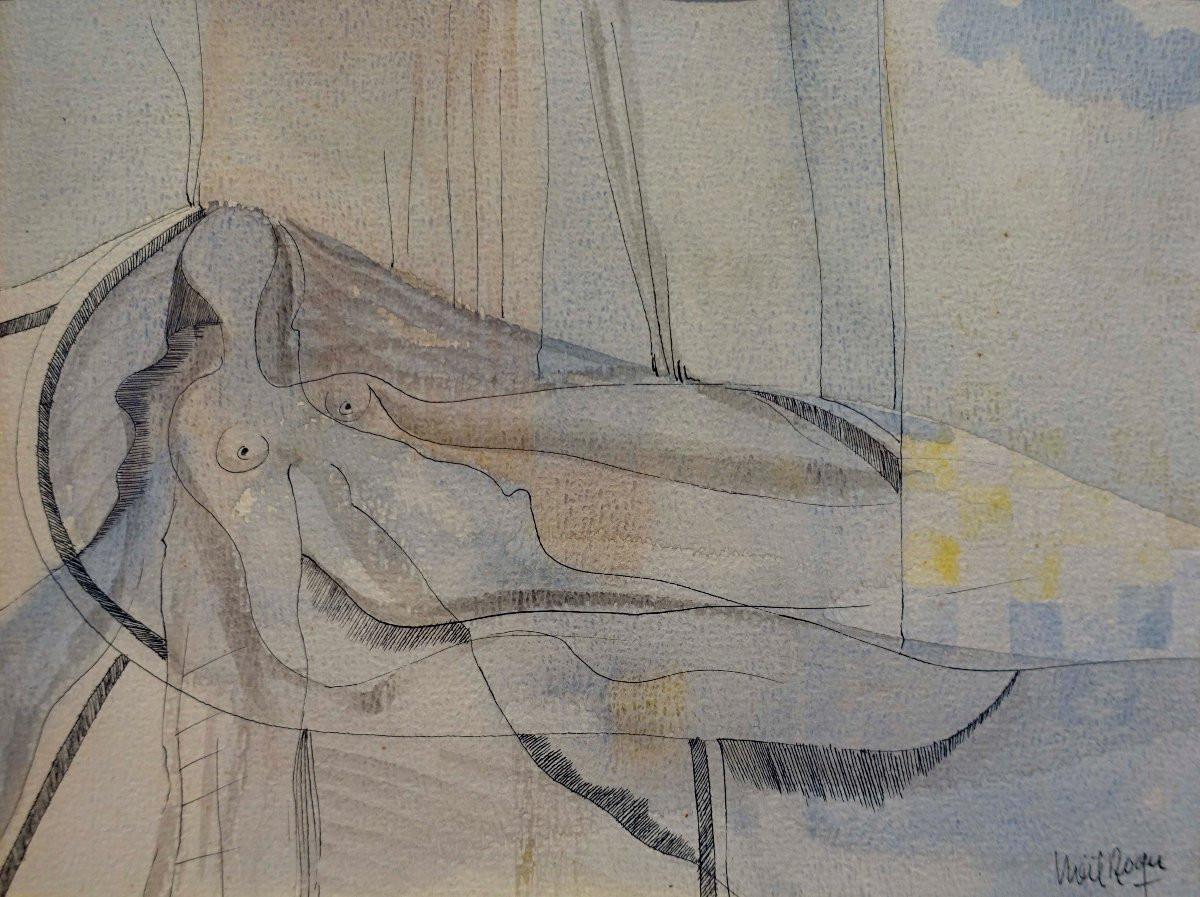 Roger No&euml;l (1931) - Nu 1955 --photo-3