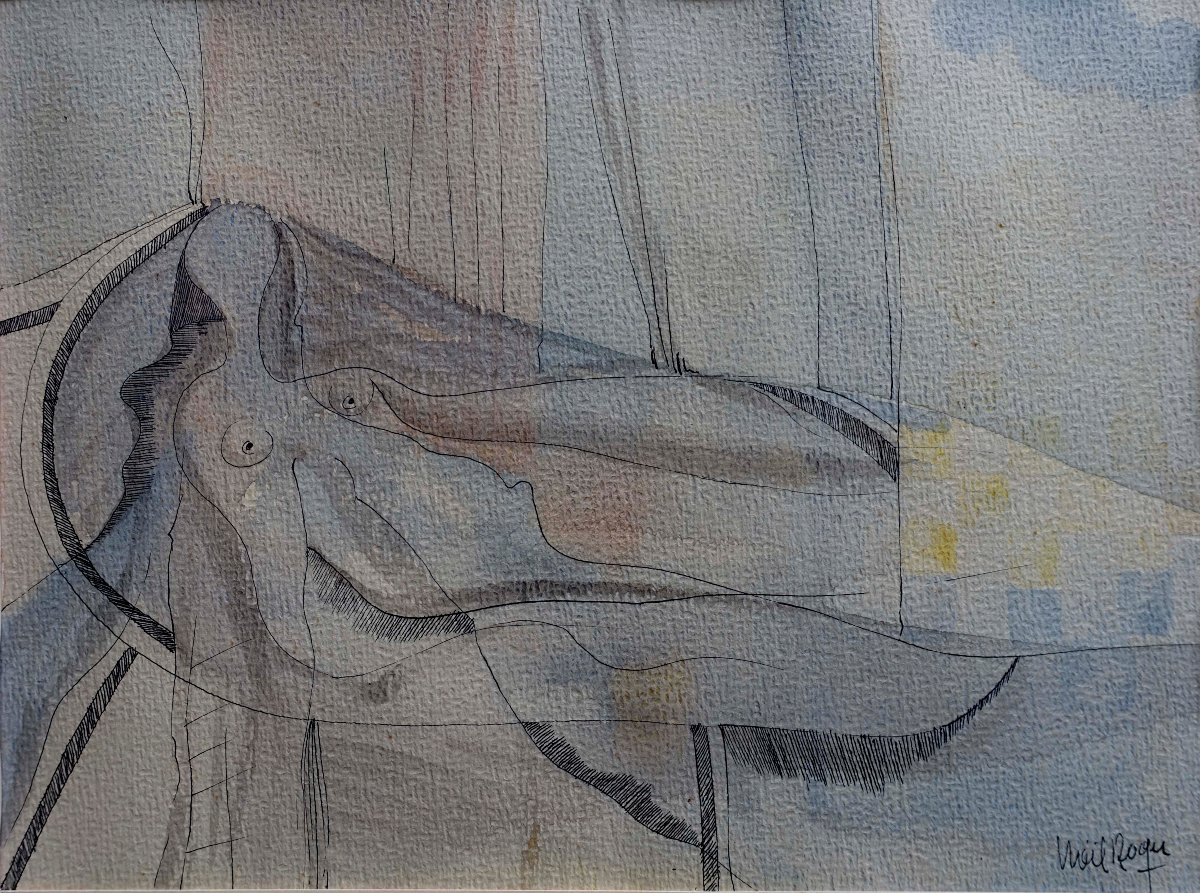 Roger No&euml;l (1931) - Nu 1955 --photo-5