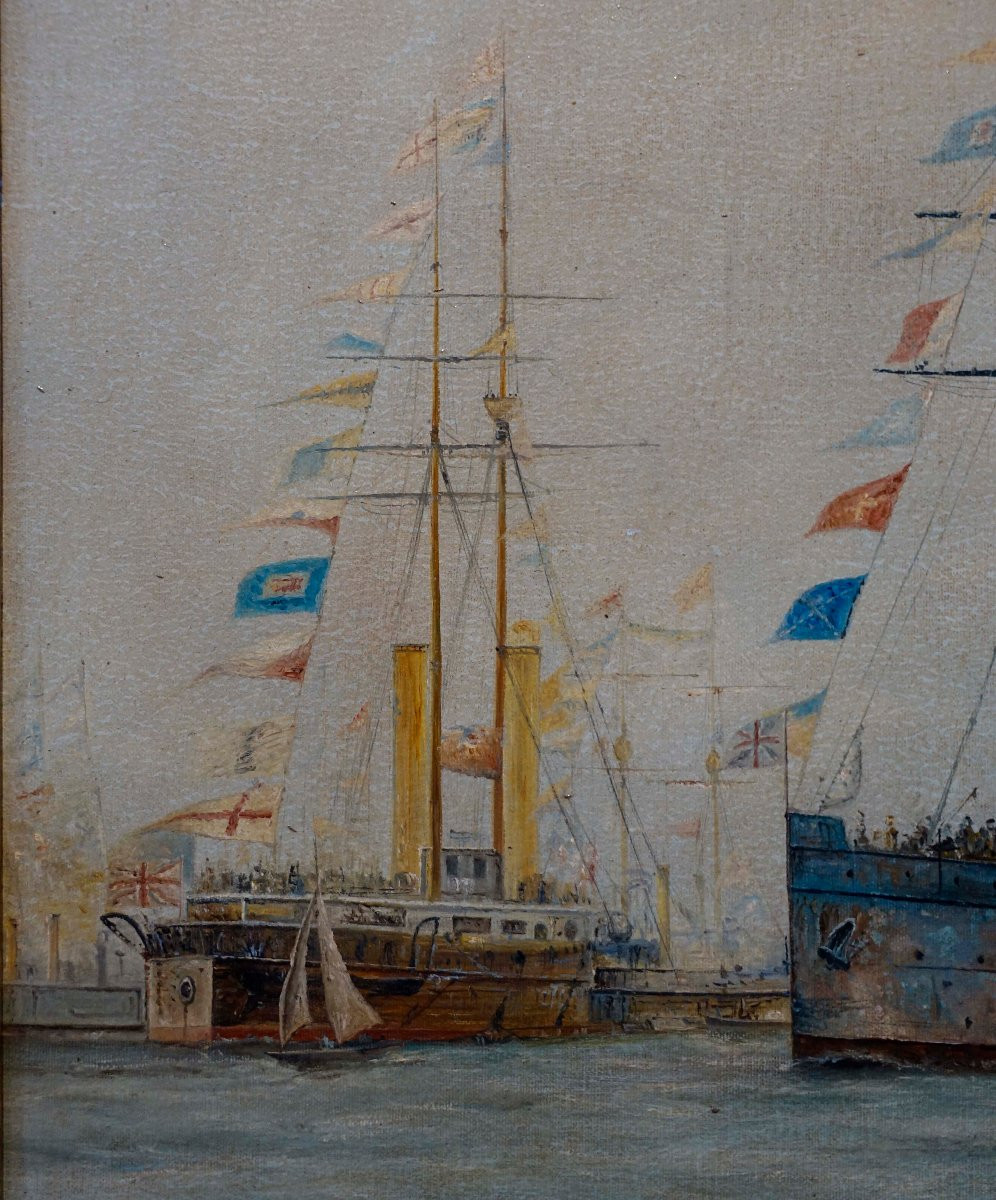 Revue Navale &agrave; Spithead - Jubil&eacute;e de la Reine Victoria --photo-4