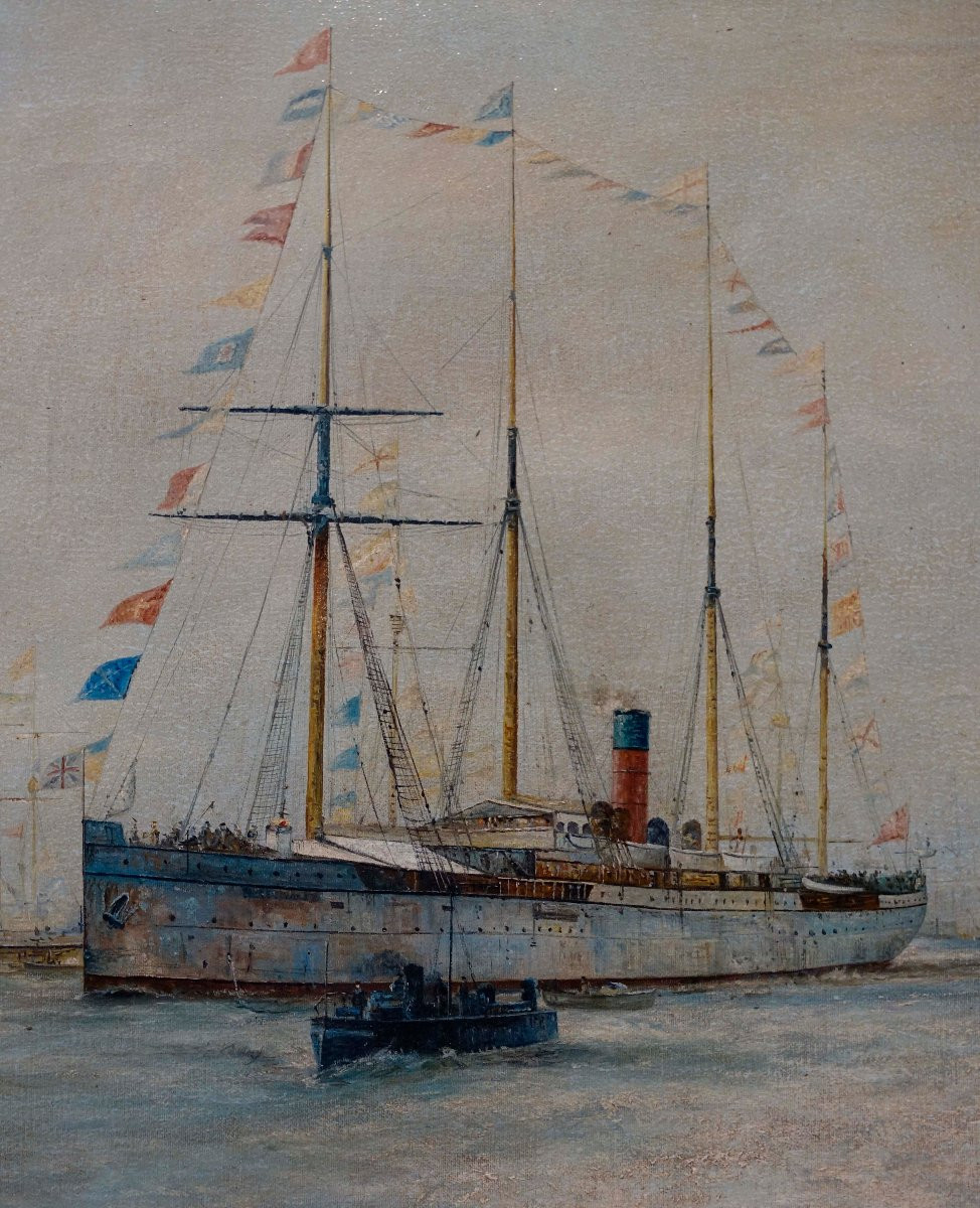 Revue Navale &agrave; Spithead - Jubil&eacute;e de la Reine Victoria --photo-1