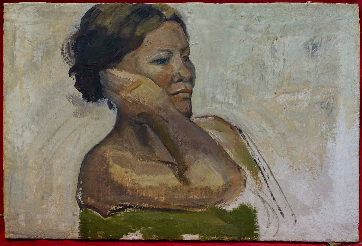 Bali 1960 - Pensive d'Indon&eacute;sie - -photo-2