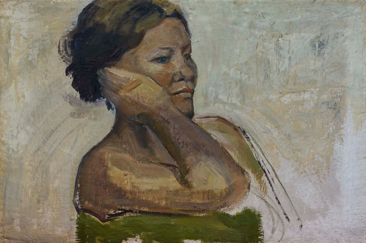 Bali 1960 - Pensive d'Indon&eacute;sie - 