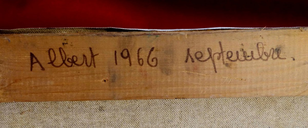 Ecole Italienne 1966 - Grand Portrait --photo-2