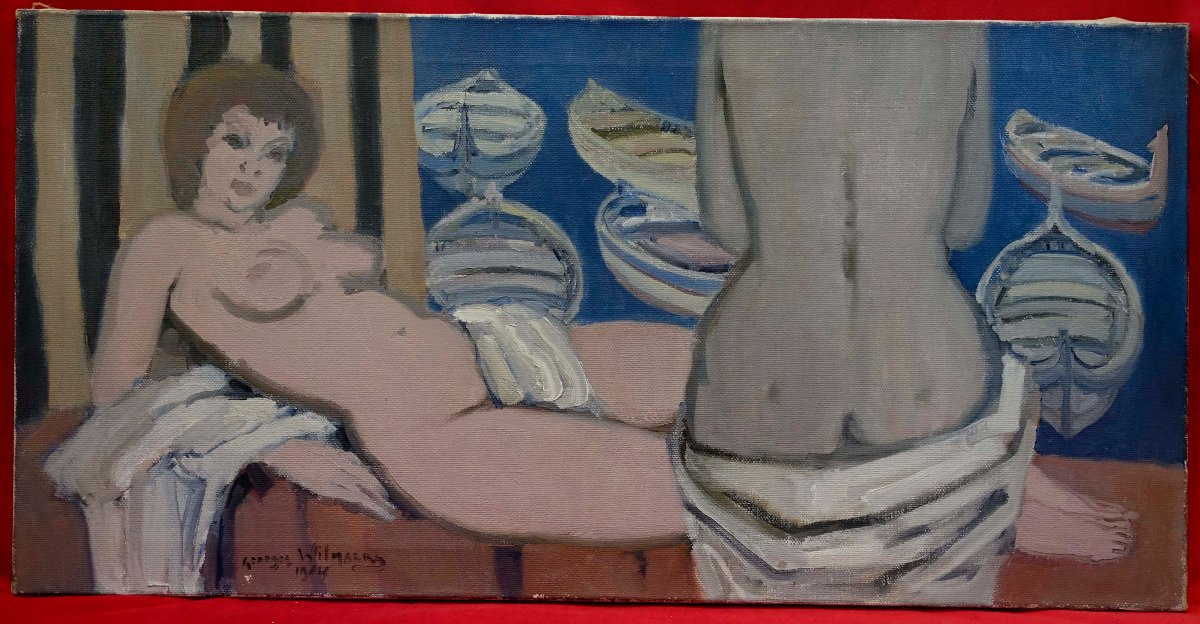 Georges Wilmaers (1900-1996) - Saint Tropez 1964 --photo-2