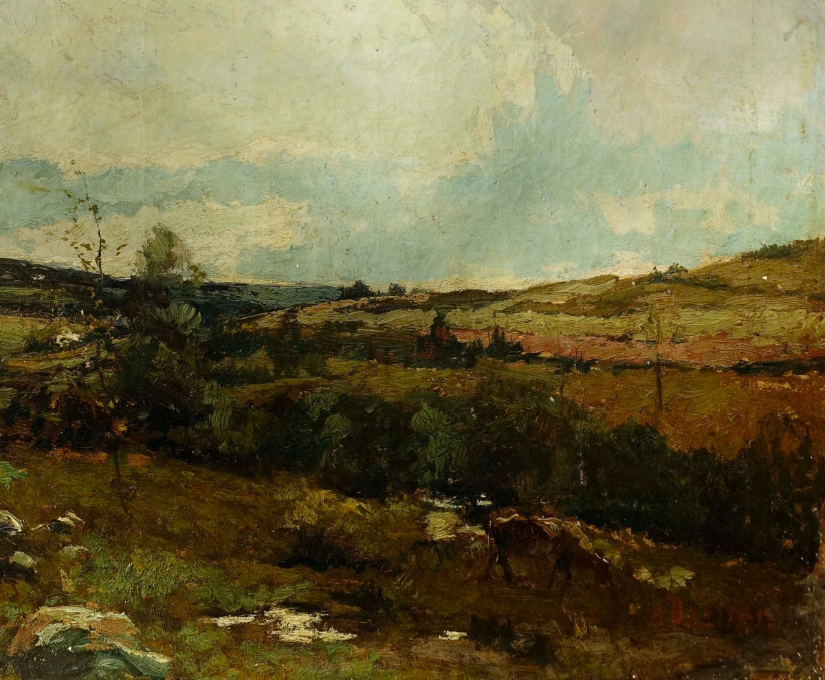 Alfred Bastien (1873-1955) - Ardennes 1895 - -photo-3