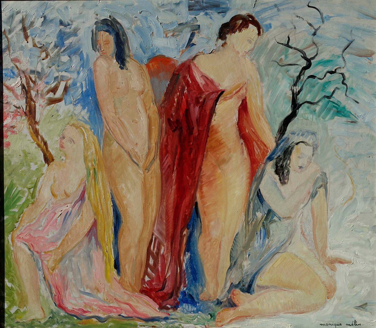 Monique Mélin (1920-1997) - Naïades 1960 --photo-2
