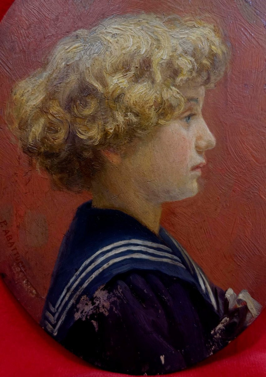 Pierre Abattucci (1871-1942) - Miniature 1900 --photo-2