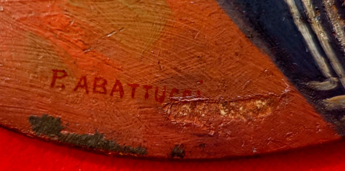 Pierre Abattucci (1871-1942) - Miniature 1900 --photo-1