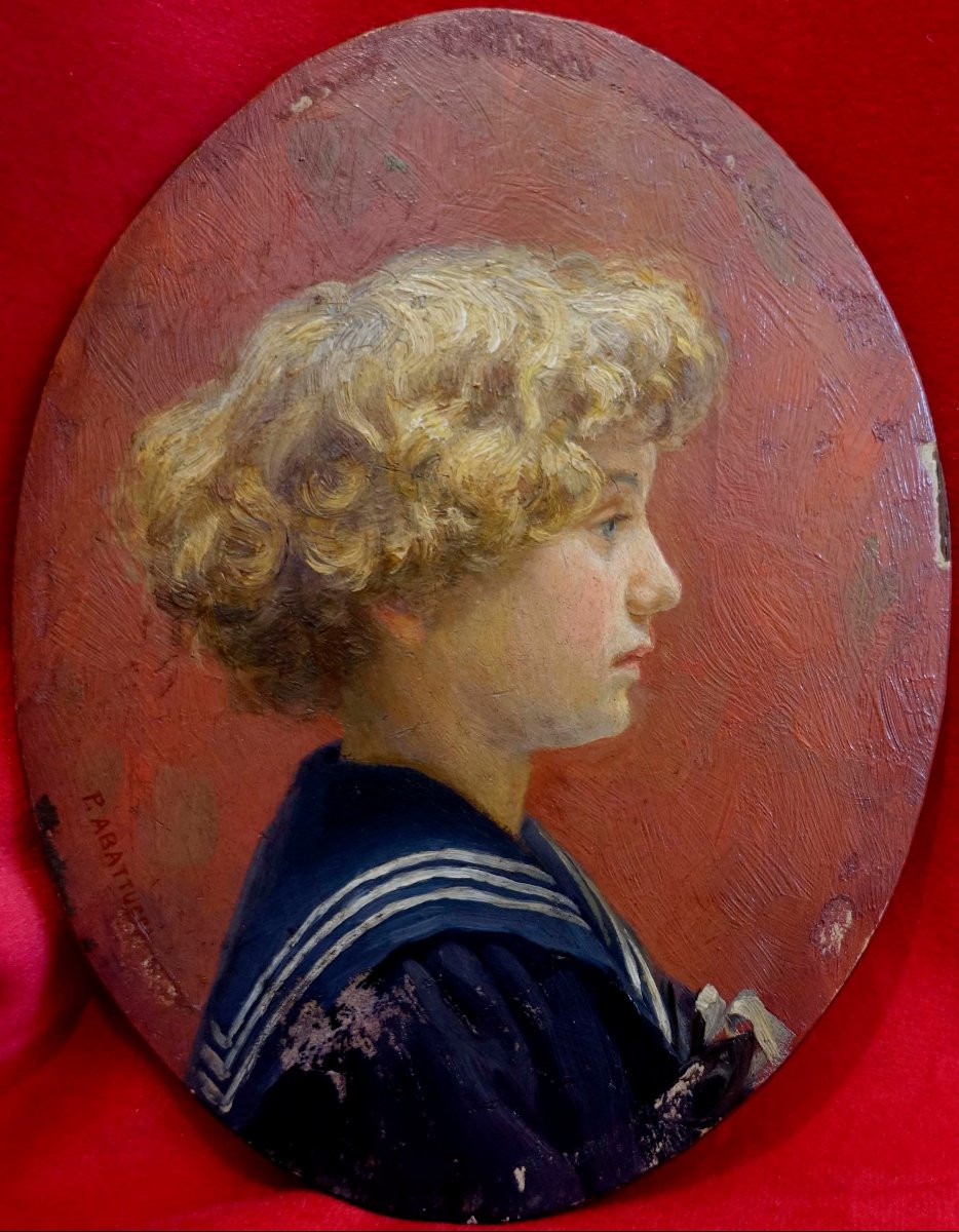 Pierre Abattucci (1871-1942) - Miniature 1900 --photo-3
