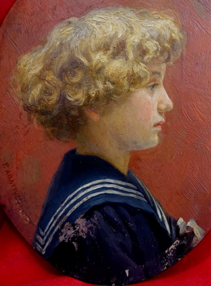 Pierre Abattucci (1871-1942) - Miniature 1900 --photo-4