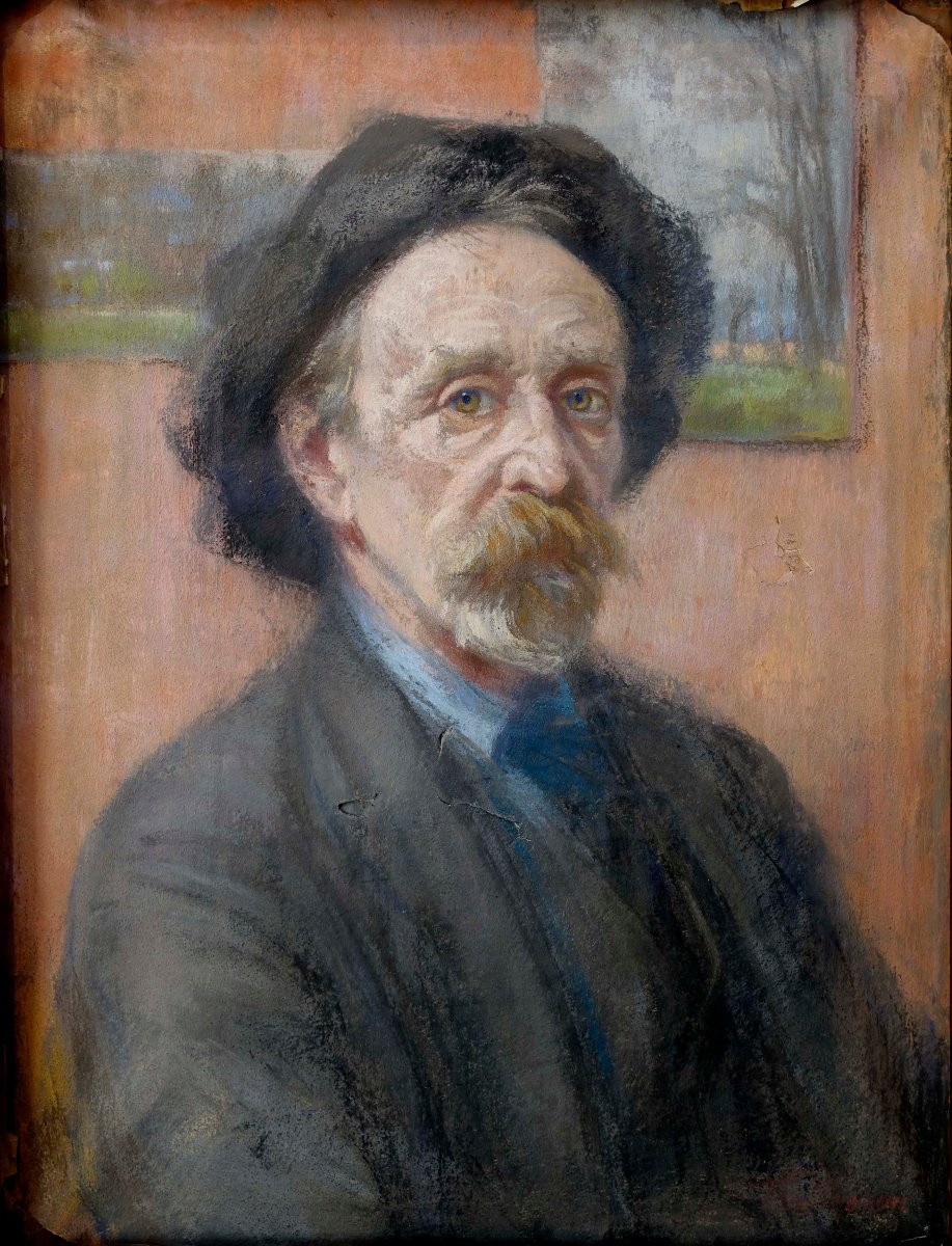 Self-portrait 1890 - Signature To Be Deciphered --photo-2