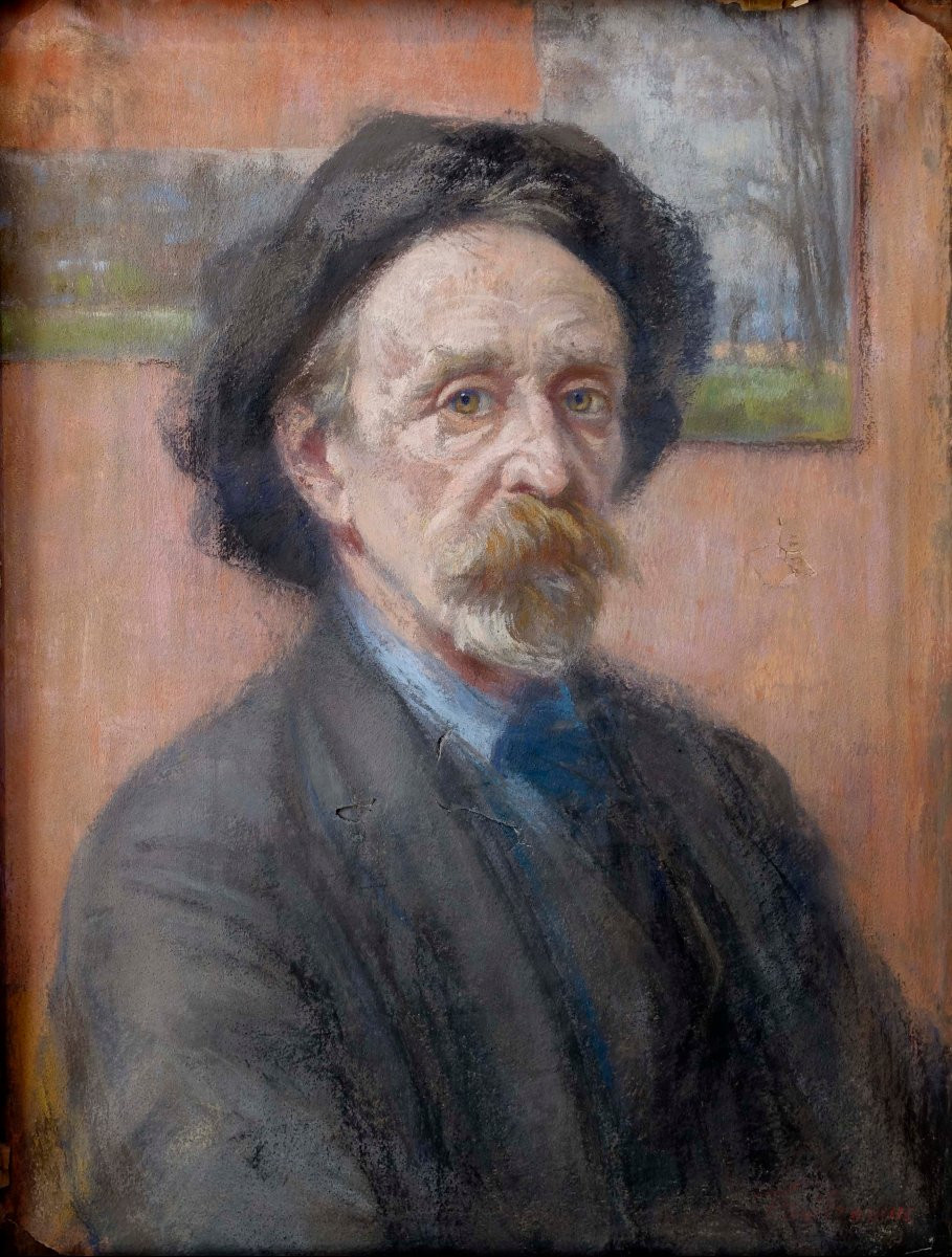 Self-portrait 1890 - Signature To Be Deciphered --photo-8