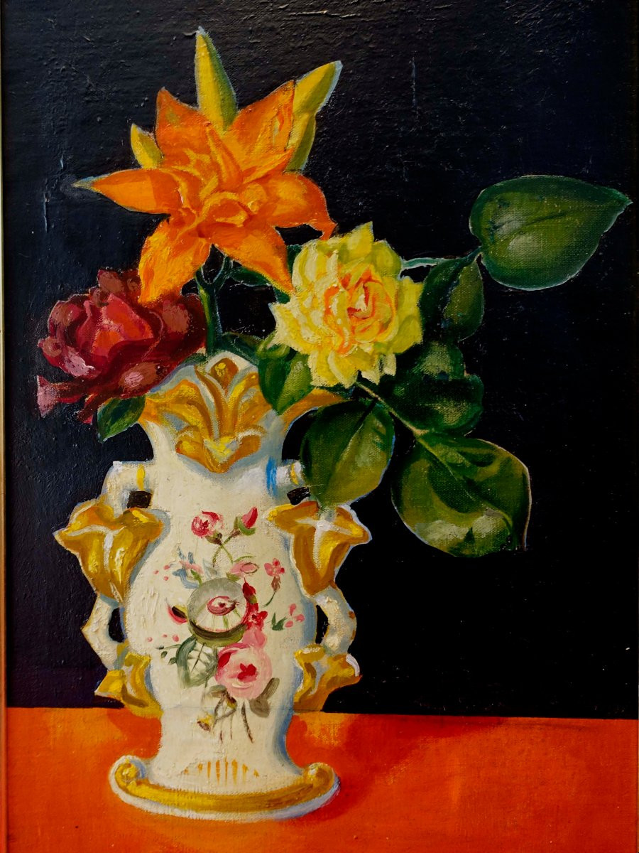 L&eacute;on Devos (1897-1974) - Fleurs 1950 &ndash; Nervia --photo-3