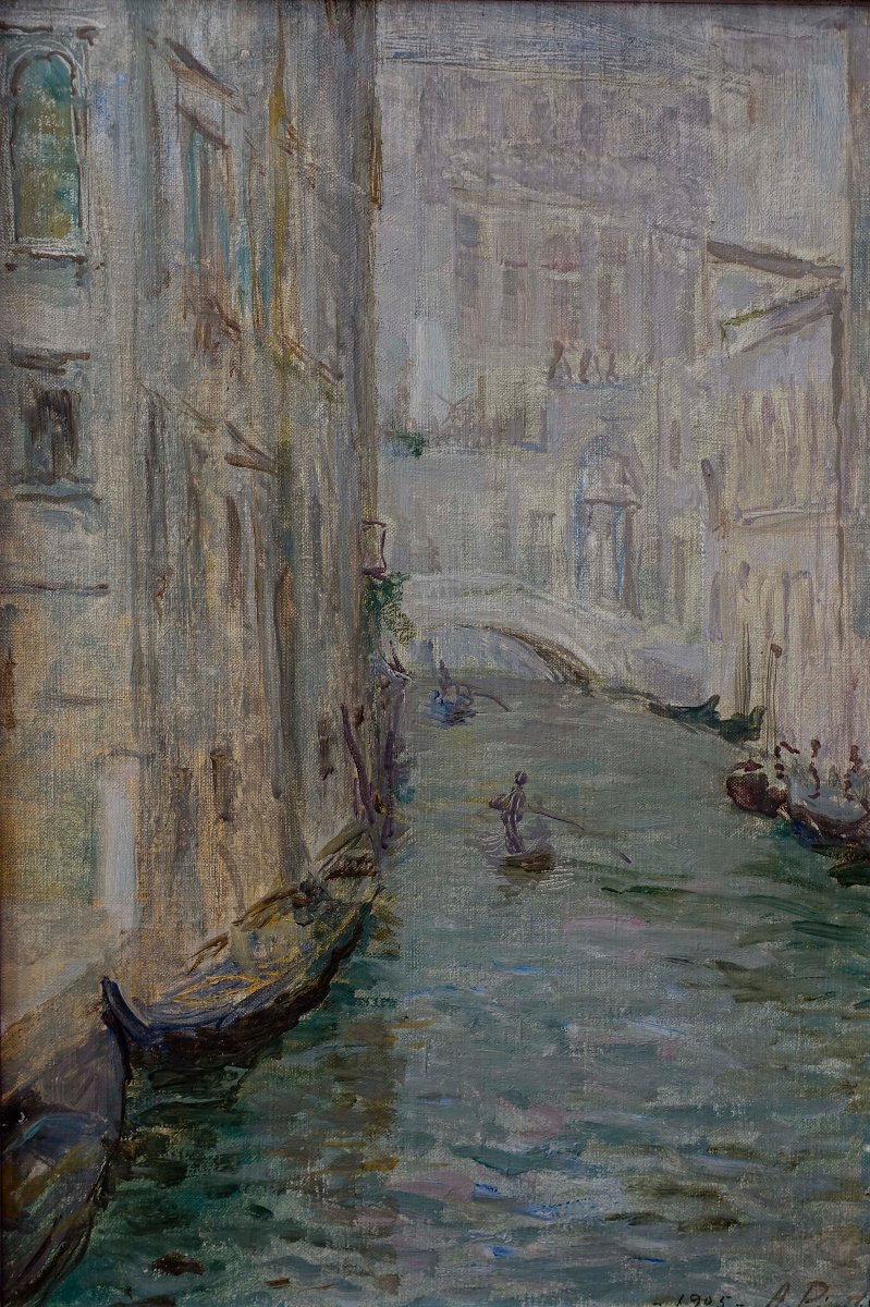 Antonio Piatti (1875-1962) - Venise 1905 --photo-2