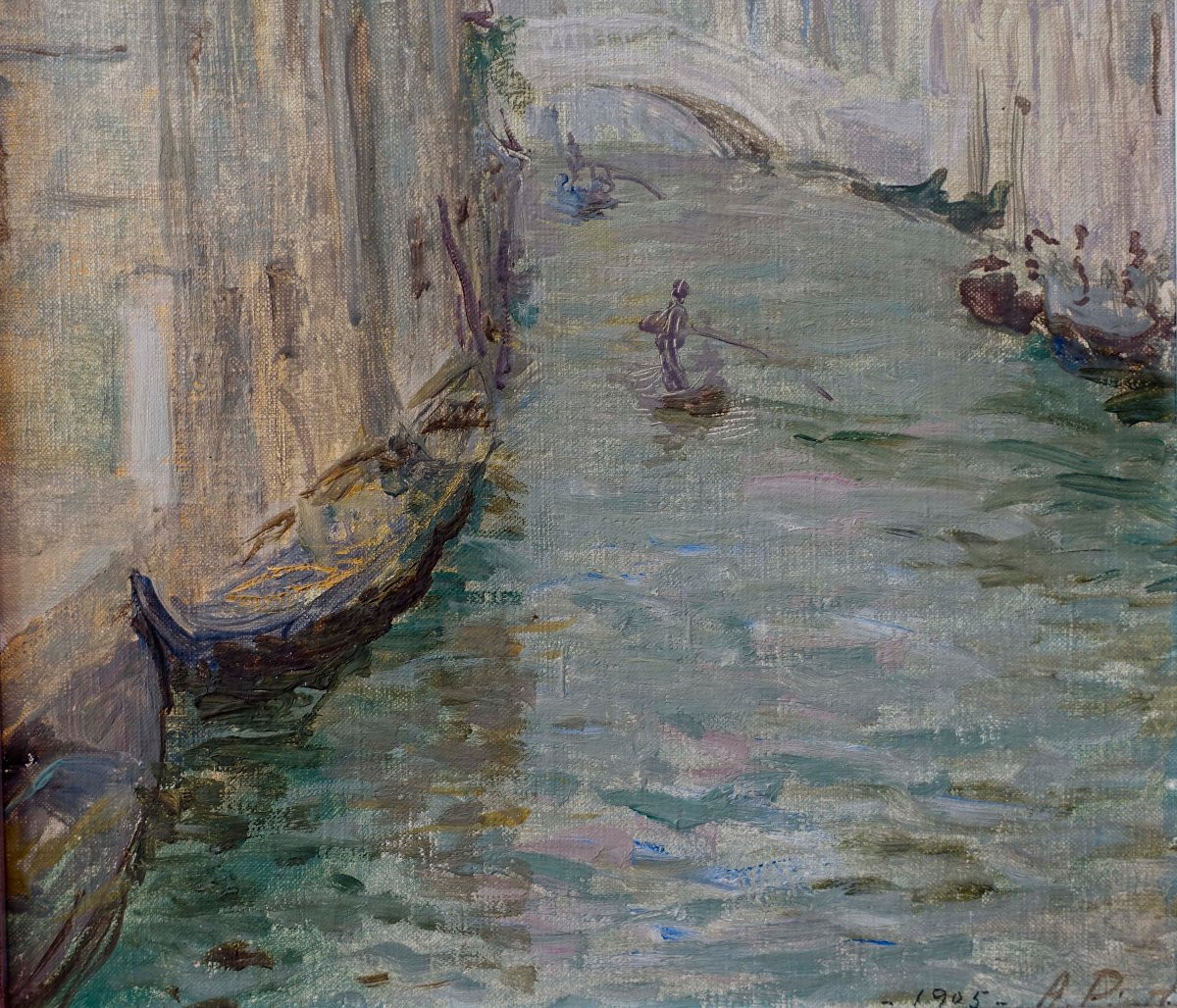 Antonio Piatti (1875-1962) - Venise 1905 --photo-4