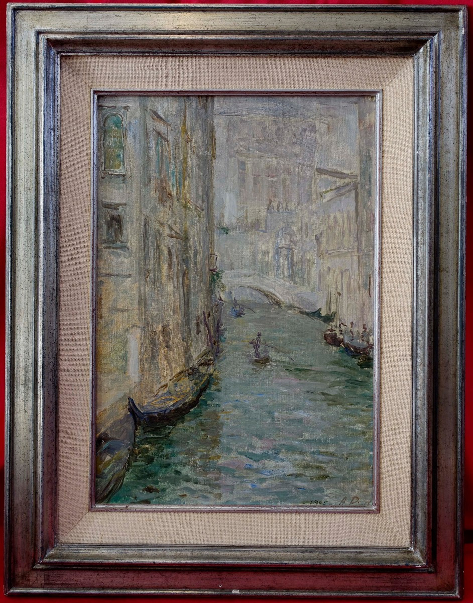 Antonio Piatti (1875-1962) - Venise 1905 -