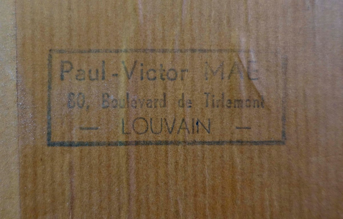 Paul-Victor Maes (1924-2023) - L'Ecritoire 1950 --photo-2