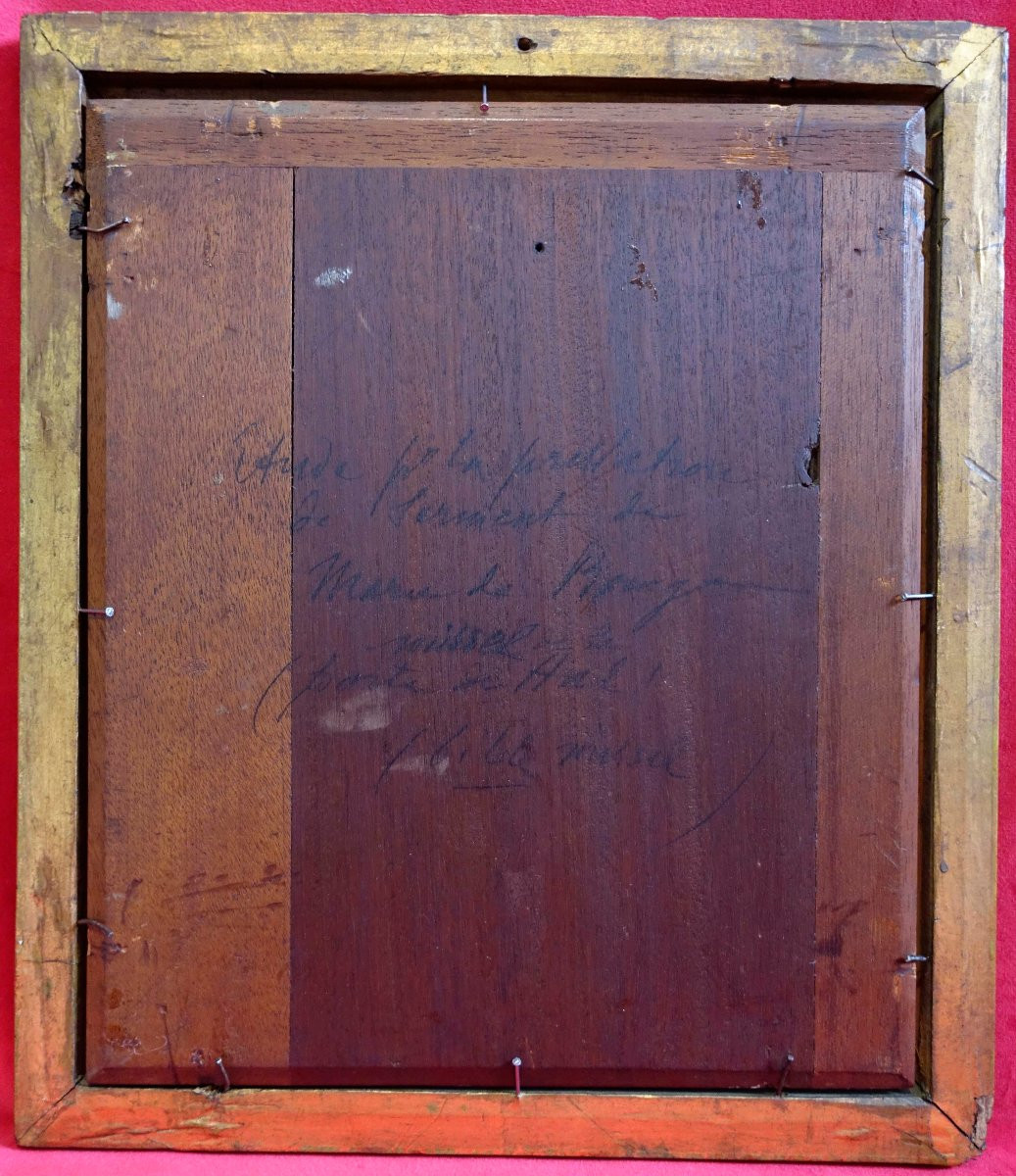 Emile Wauters (1846-1933) - Etude 1878 For Oath Of Mary Of Burgundy --photo-1