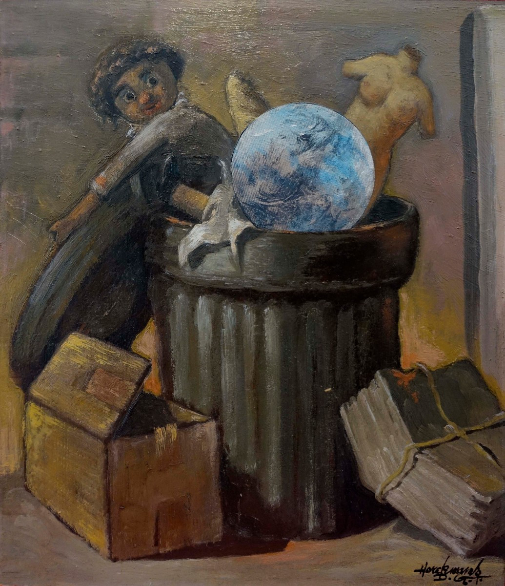 Jack Horckmans (1930-2000) - A la Poubelle! 1960 -