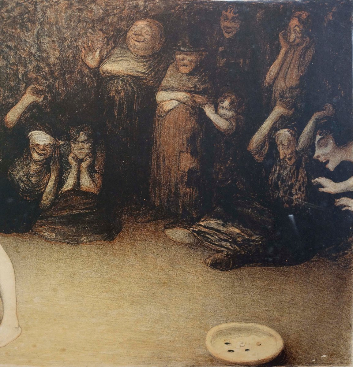 Jean Veber (1864-1928) - Les Lutteuses 1901 - Rehauss&eacute;e - -photo-1