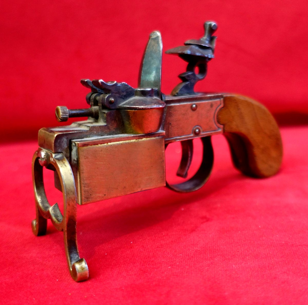 Dunhill Tinder Pistol - Rare Lighter 1936 --photo-2
