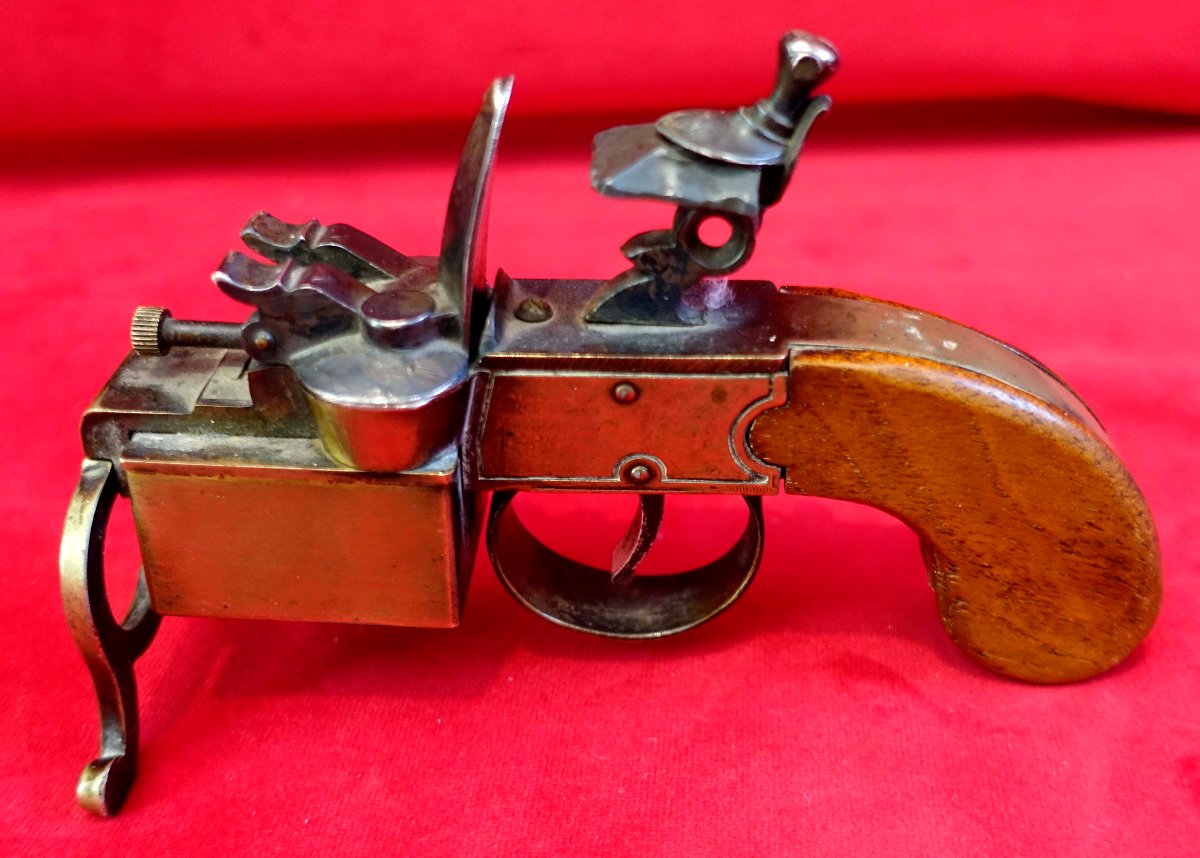 Dunhill Tinder Pistol - Rare Lighter 1936 --photo-5