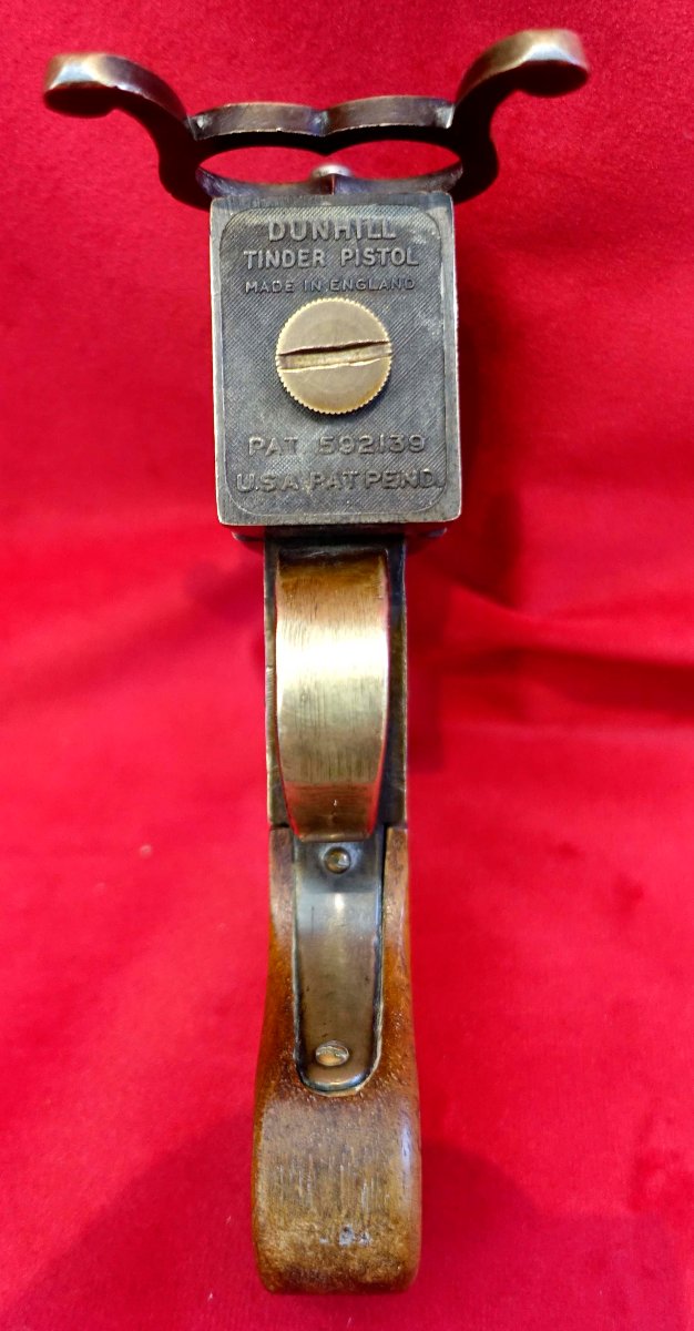 Dunhill Tinder Pistol - Rare Lighter 1936 --photo-7