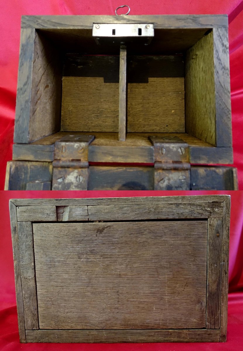 Small Chest 1880 - Original Key And Lock --photo-8