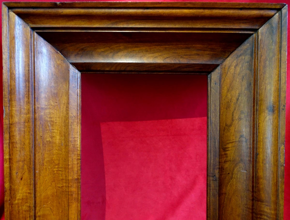 Mahogany Frame, 1880s - 10m - 55x33cm  - -photo-3