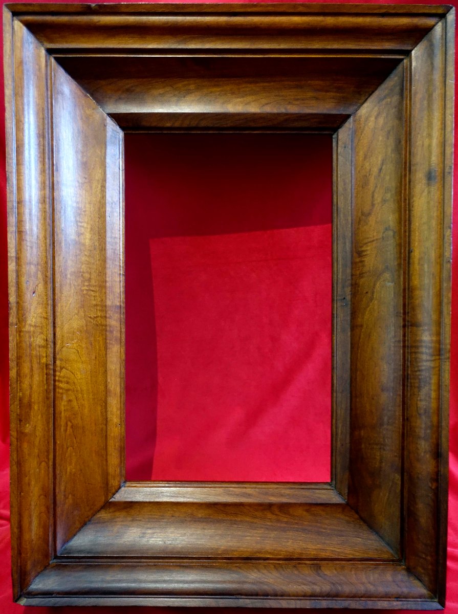 Mahogany Frame, 1880s - 10m - 55x33cm  - -photo-5