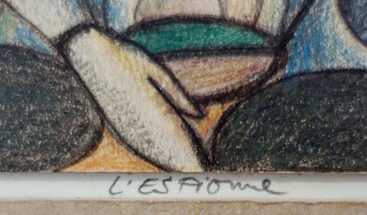 Jean Chaintrier (1933-2022) - L'Espionne --photo-3