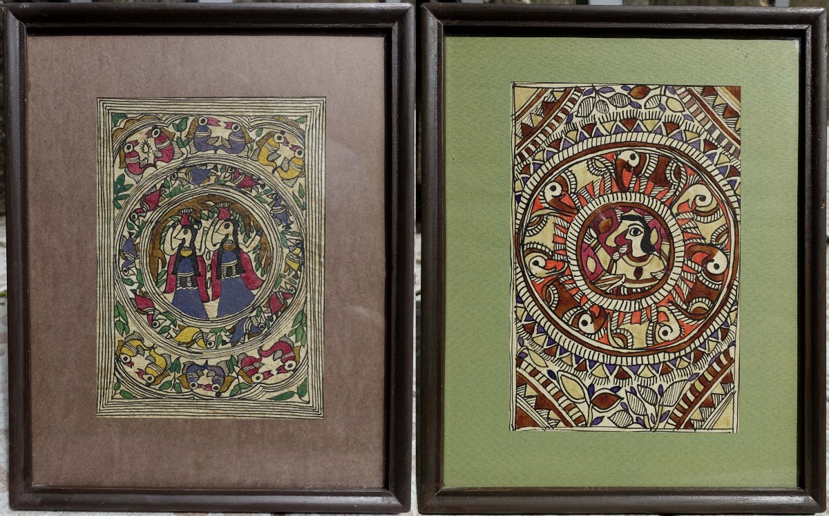 Inde 1930 - Art Populaire - Une Paire -