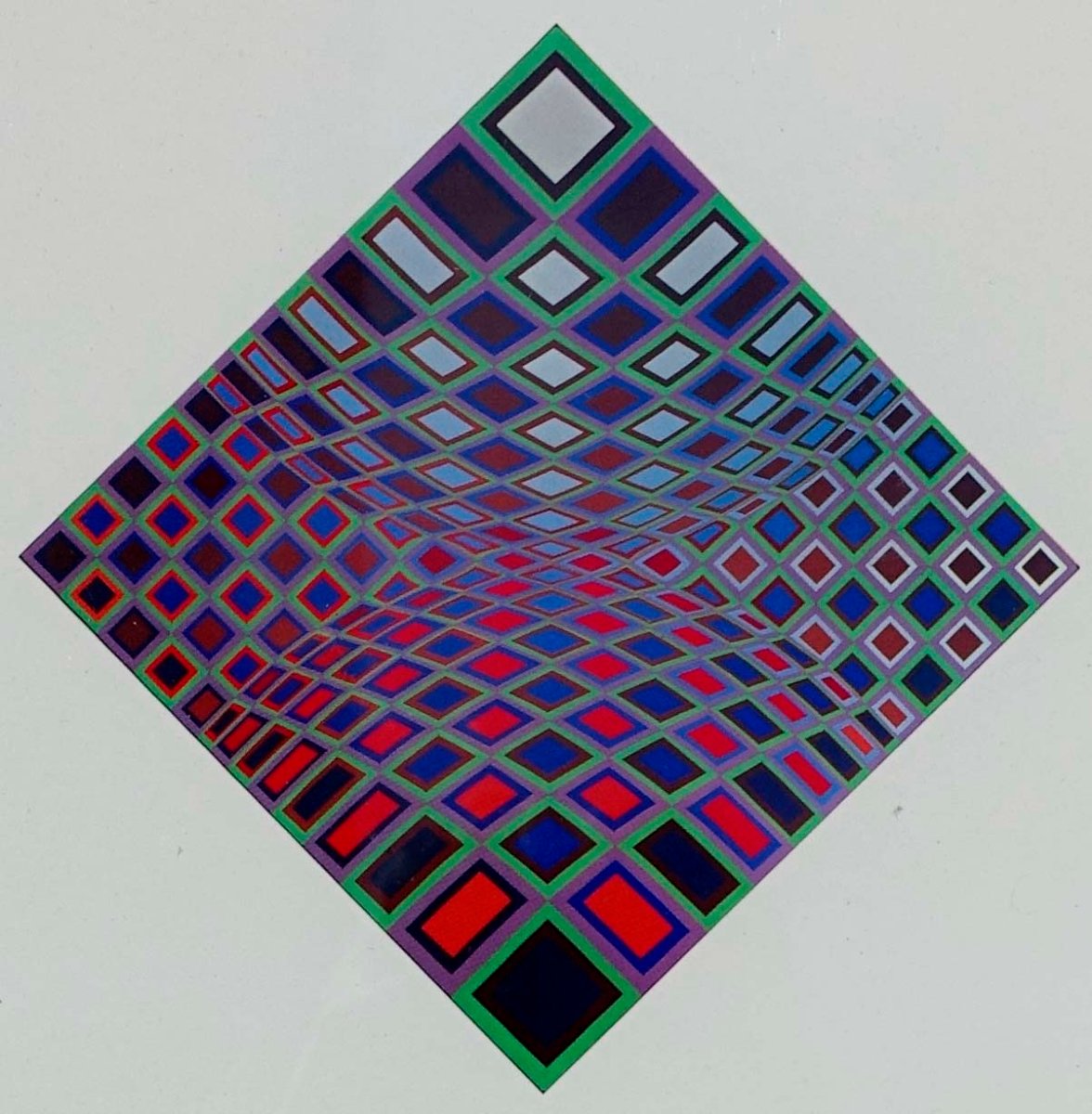Victor Vasarely (1906–1997) - Optical Composition --photo-3