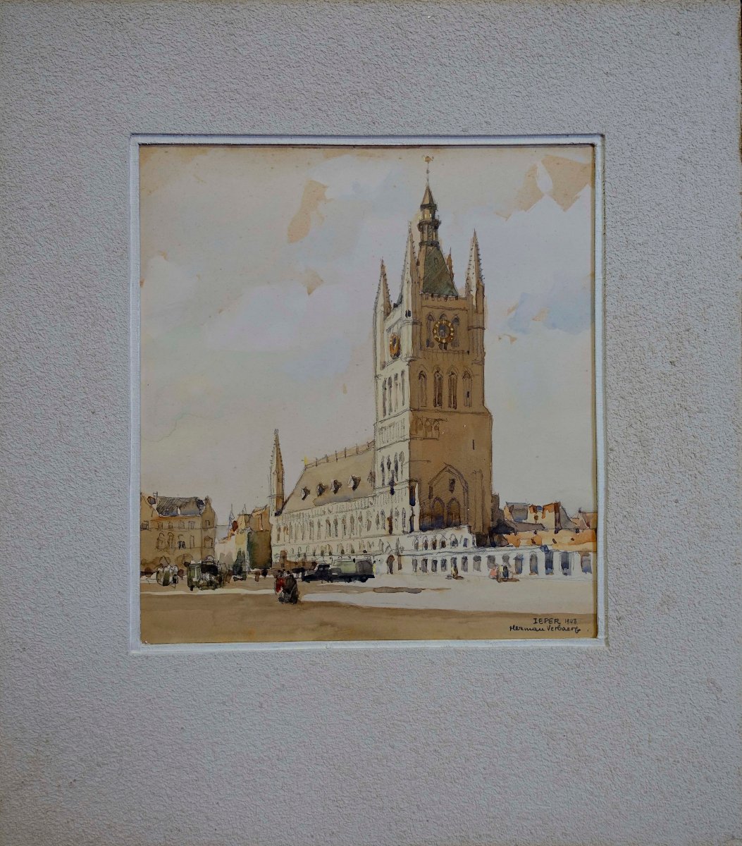 Herman Verbaere (1905-1993) - Ypres 1948 - -photo-2