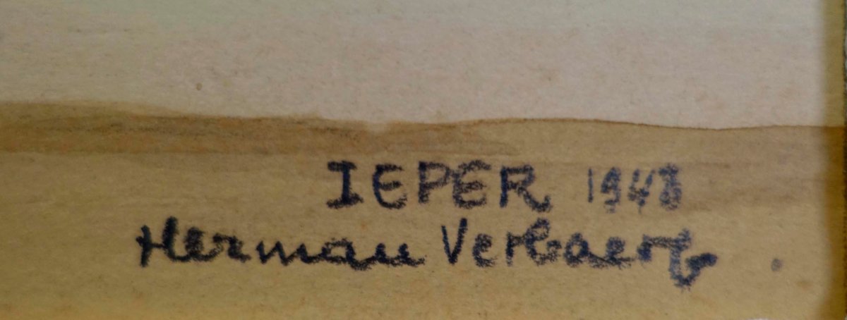 Herman Verbaere (1905-1993) - Ypres 1948 - -photo-3